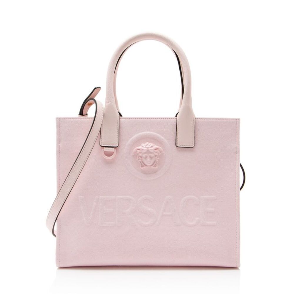 Versace Canvas La Medusa Small Tote - Picture 1 of 12